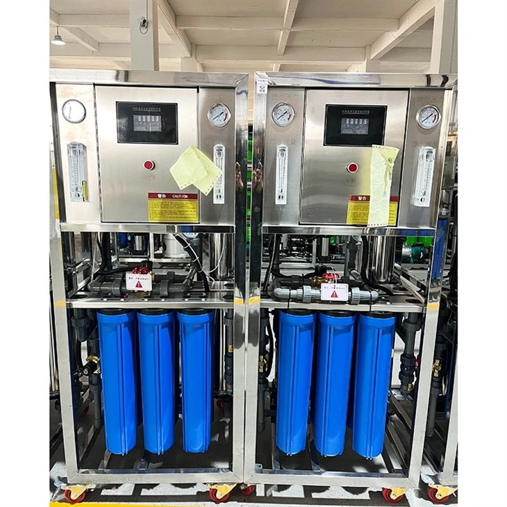 250 Liters/hour 500 Liters/hour Industrial RO Machine factory